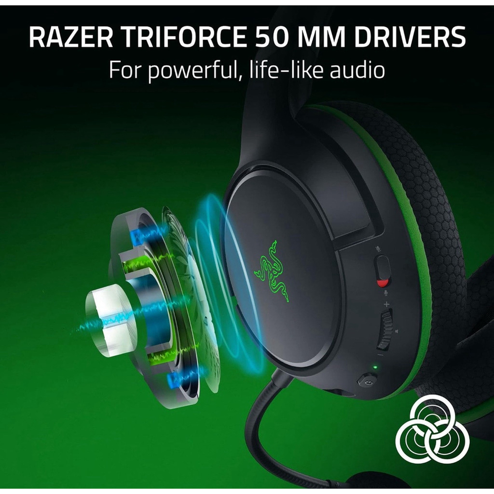 Razer Kaira Hyperspeed Wireless Gaming Headset• Xbox Series,Multi Platform•BLK - Picture 7 of 15